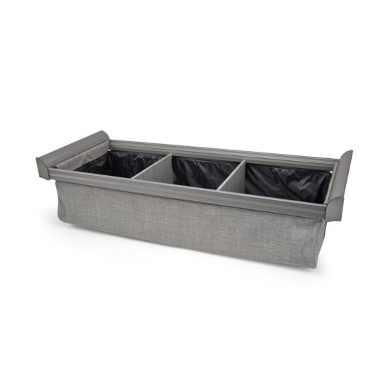 Engage Divided Deep Drawer in Slate Grey