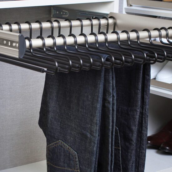 Synergy Pull Out Pant Rack in Chrome